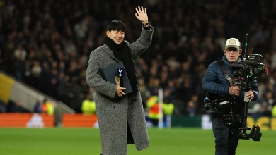 Son Hung-min se loučil s fanoušky Tottenhamu. Tleskali mu i příznivci Slavie