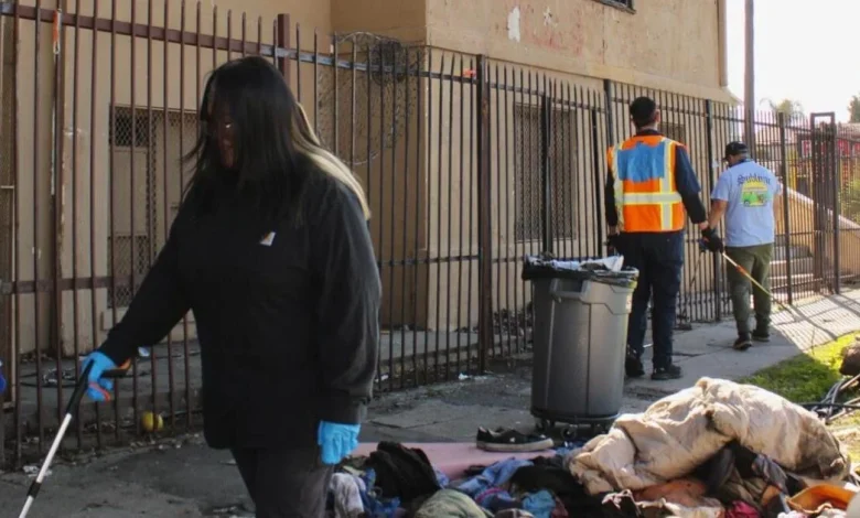 South Central LA fights back against illegal dumping