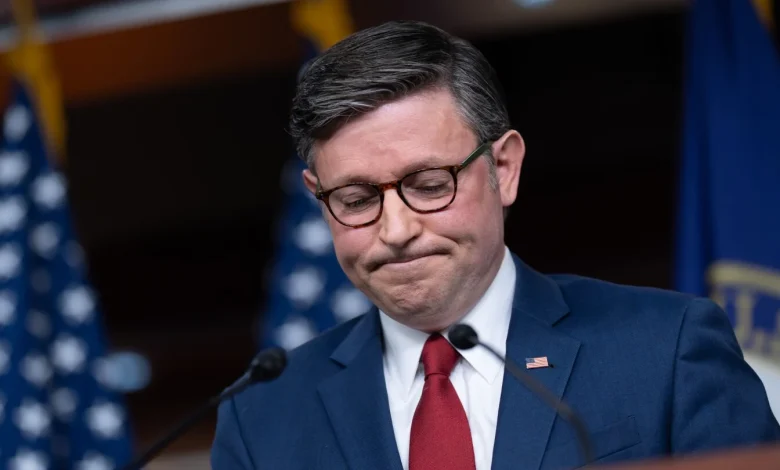 Speaker Johnson pleads with Republicans to keep concerns private after tumultuous week