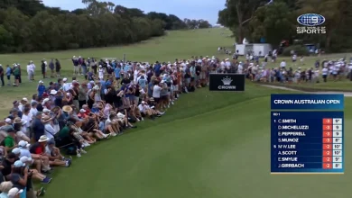 Spectator crowd assist aids Smylie