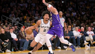 Spurs' De'Aaron Fox talks on-court chemistry with rookie Dylan Harper