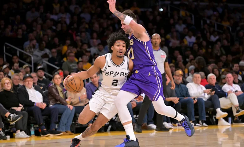Spurs' De'Aaron Fox talks on-court chemistry with rookie Dylan Harper