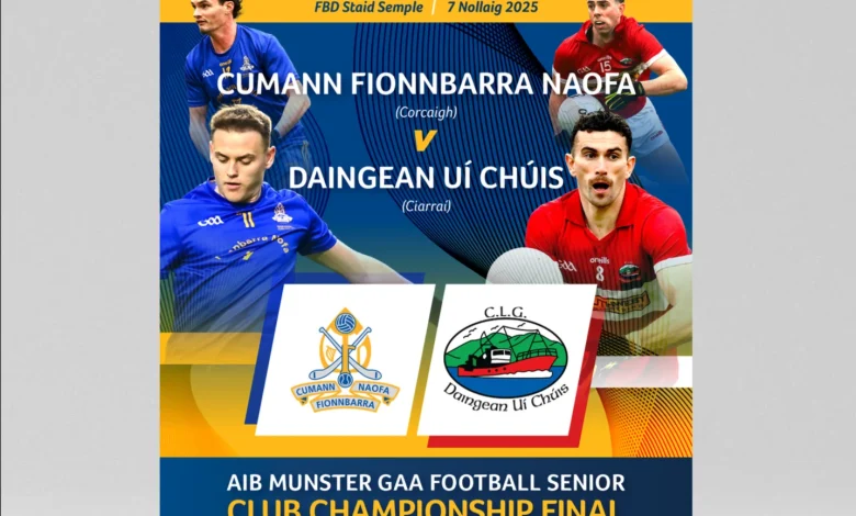 St Finbarr’s & Dingle set Munster Senior Club Football final showdown