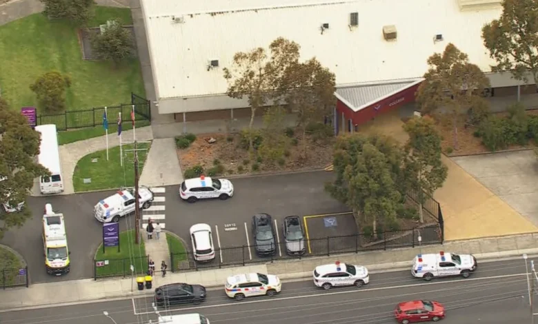 Staff member stabbed at high school in Melbourne's south-east