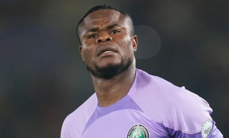 Stanley Nwabali arrives in Cairo to bolster the Super Eagles squad!