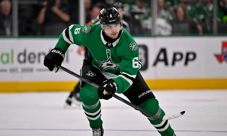 Stars' Lian Bichsel Expected To Miss Significant Time With Leg Injury