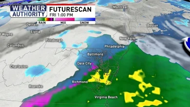 Staying cold with another snow chance this week in Baltimore