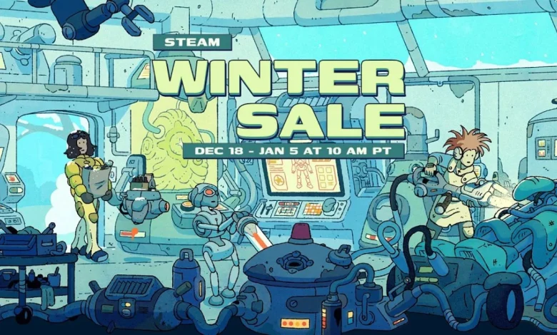 Steam Winter Sale start time & countdown clock