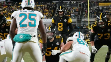 Steelers edge towards NFL playoffs as Dolphins eliminated