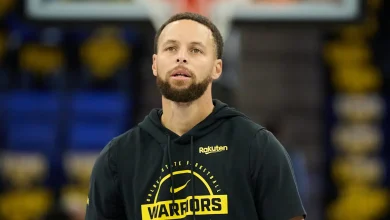Steph Curry Laced Up Adidas and Nike Shoes Before Thunder Game