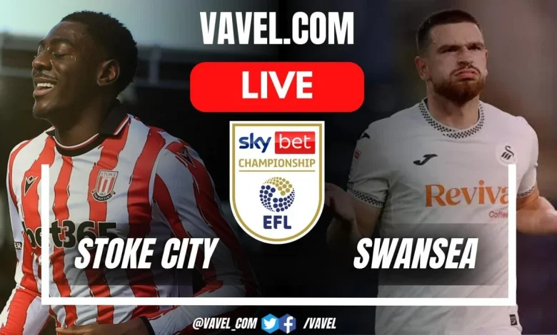 Stoke City vs Swansea LIVE Score Updates in EFL Championship