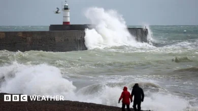 Storm Bram named with severe weather warnings for damaging winds and heavy rain
