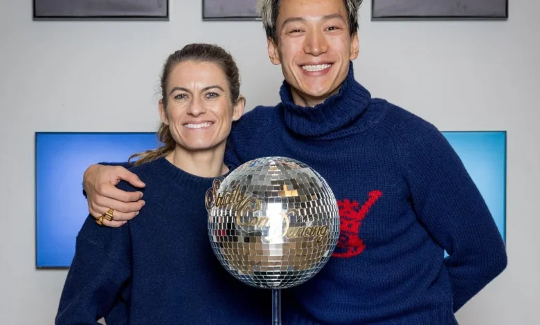Strictly’s Karen Carney praises “fantastic” Carlos Gu as he becomes emotional over potential history-making win