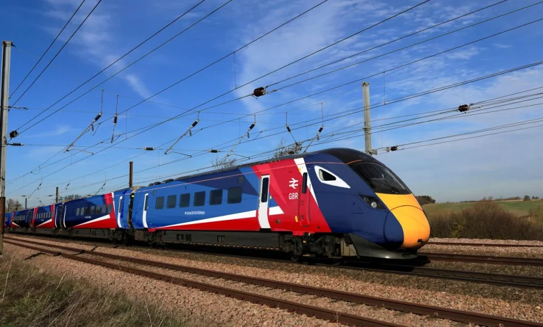 'Striking' new artwork for UK trains revealed - as MPs debate rail nationalisation