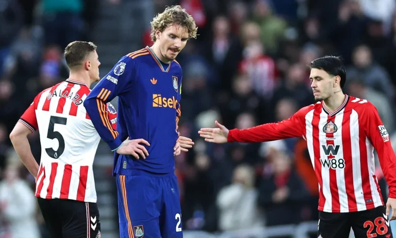 Sunderland 1-0 Newcastle: Nick Woltemade’s nightmare own goal gifts Black Cats derby victory on Wearside