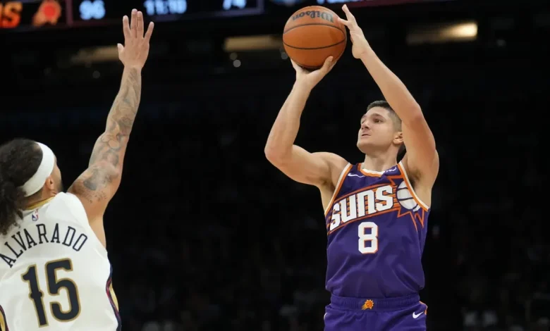 Suns' Grayson Allen ejected after collision with Chet Holmgren