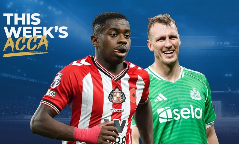 Super Sunday tips: Sunderland vs Newcastle bet builder from This Weeks Acca