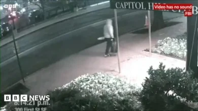 Suspect arrested over pipe bombs placed ahead of 6 January Capitol riot