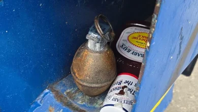 Suspicious device found near Marie Calendars turns out to be practice grenade