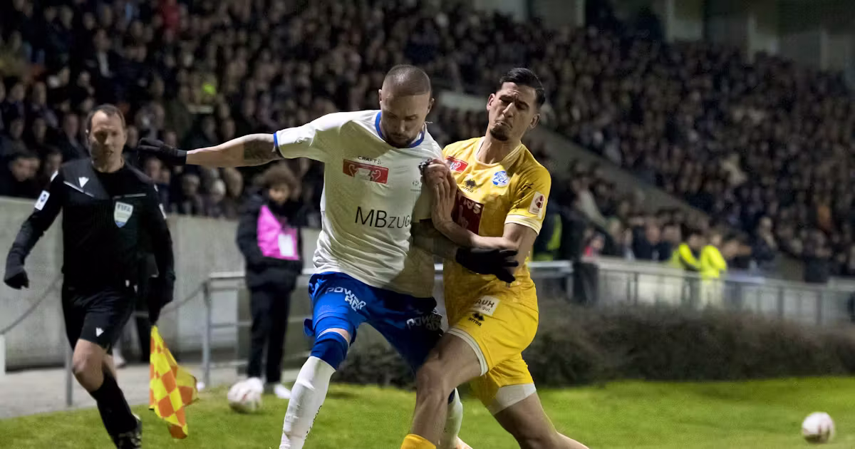 Swiss Cup: Lucerne lead 1:0 against Zug ++ St.Gallen still can't get going in Rapperswil | blue News