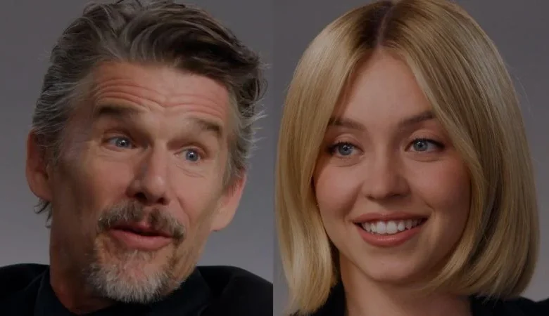 Sydney Sweeney shocks Ethan Hawke with on-set concussion confession