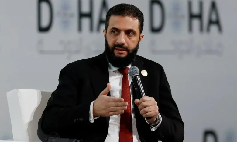 Syria’s al-Sharaa promises peace and unity in face of Israeli aggression