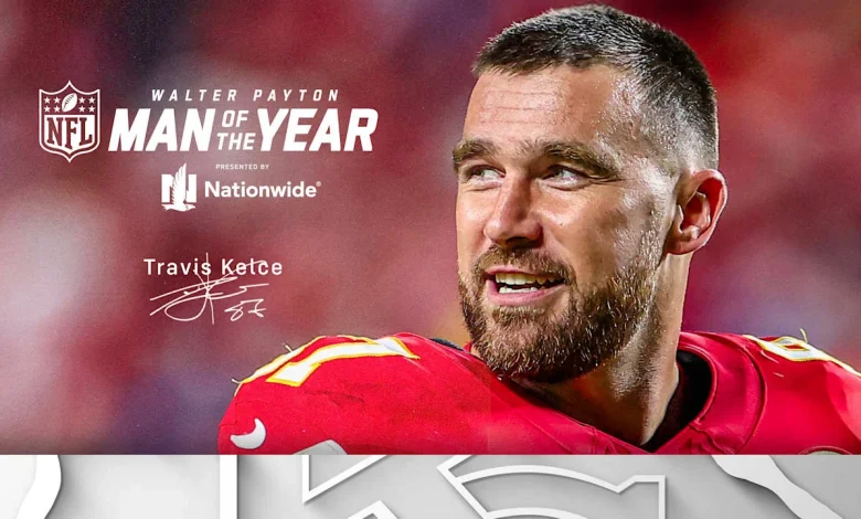 TE Travis Kelce Named Kansas City Chiefs Club Winner for 2025 Walter Payton NFL Man of the Year Award Presented by Nationwide