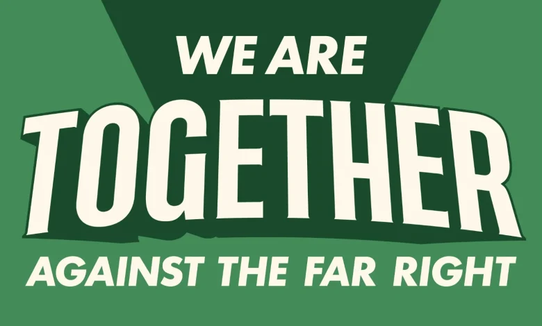 TOGETHER against the far right