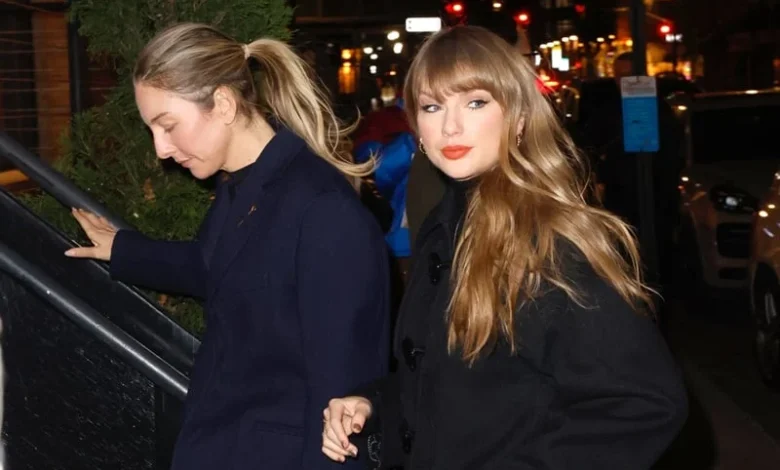 Taylor Swift Spotted at Dinner with Este Haim Ahead of Disney+ Launch
