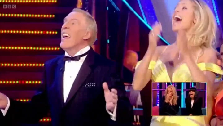 Tess Daly fights back tears at Bruce Forsyth tribute ahead of Strictly exit
