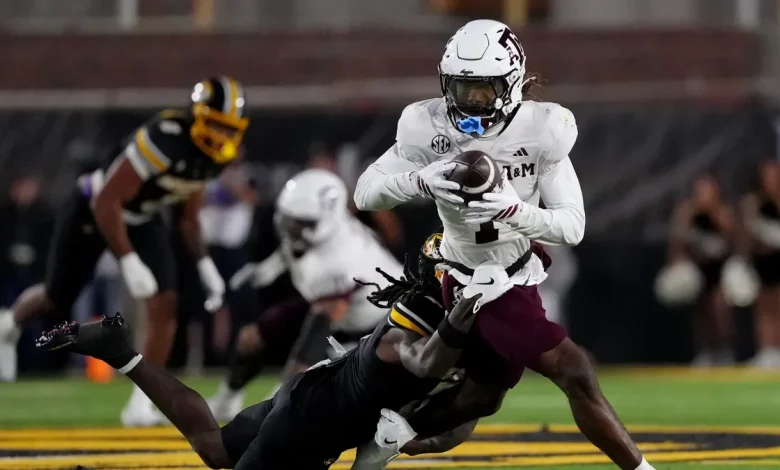 Texas A&M agrees to extension with WR Mario Craver for 2026 season