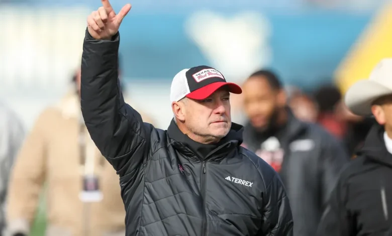 Texas Tech football coach Joey McGuire agrees to contract through 2032