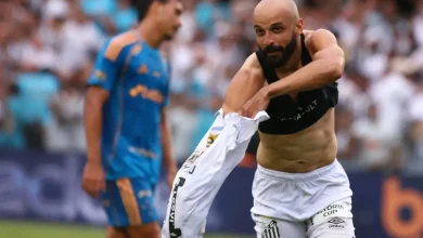 Thaciano abre o placar e Santos vai garantindo permanência no Brasileirão 2026