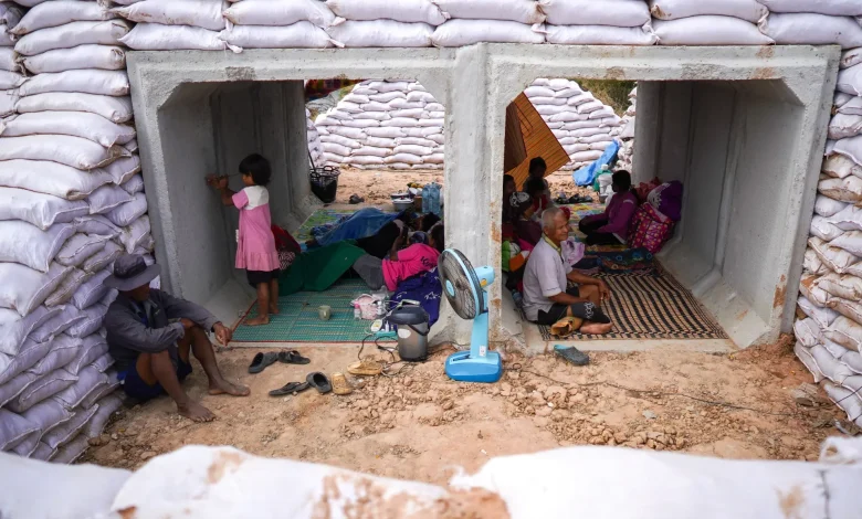 Thailand-Cambodia border clashes enter third day as 500,000 flee fighting