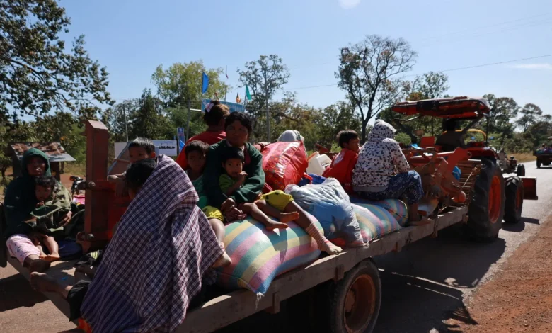 Thailand-Cambodia live news: Thousands flee clashes as border row reignites