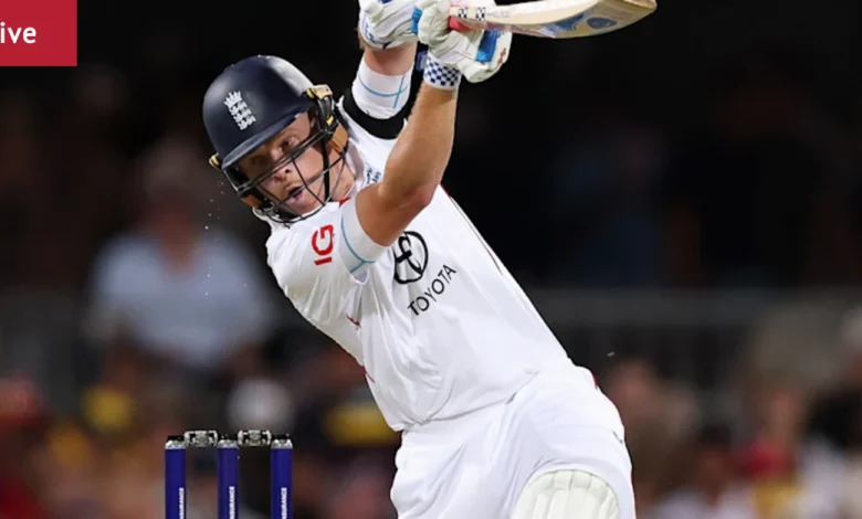 The Ashes 2025 LIVE updates: Ollie Pope throws his wicket away as Michael Neser lands double blow under lights