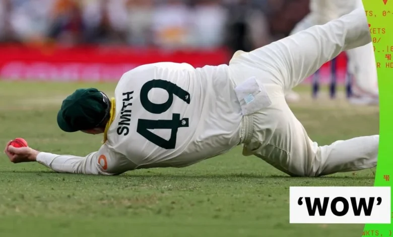 The Ashes 2025 second Test - day three: Australia's Steve Smith takes brilliant catch to dismiss England's Will Jacks