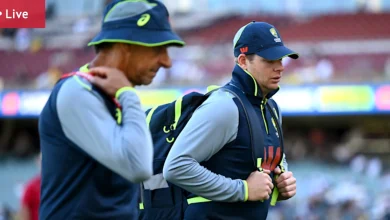 The Ashes 2025 third Test day one LIVE updates: Carey, Inglis fight back after Adelaide Oval left stunned by Khawaja’s dismissal