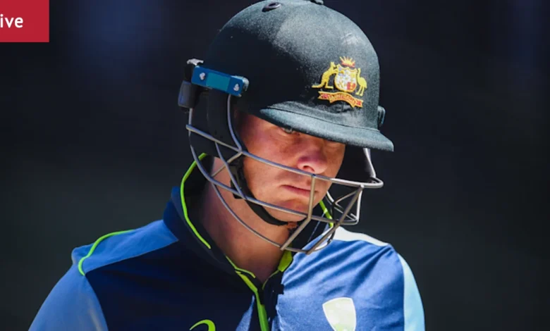 The Ashes 2025 third Test day one: Smith in doubt for Adelaide match