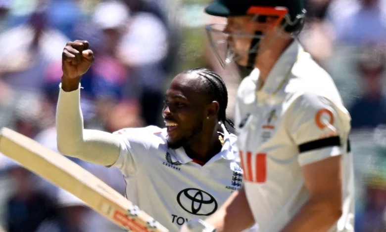The Ashes: England take eight Australia wickets as Alex Carey makes superb century on day one in Adelaide