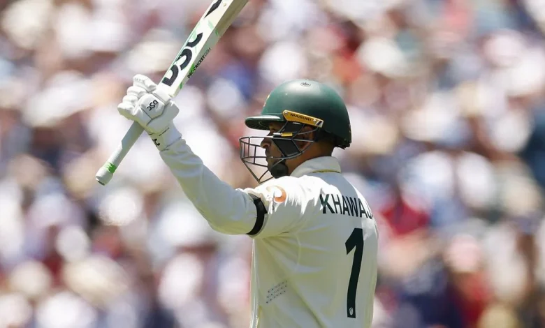 The Ashes: Usman Khawaja caps remarkable day with knock of 82 to breathe life into Test career