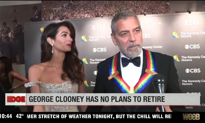 The Edge: Clooney not ready to retire