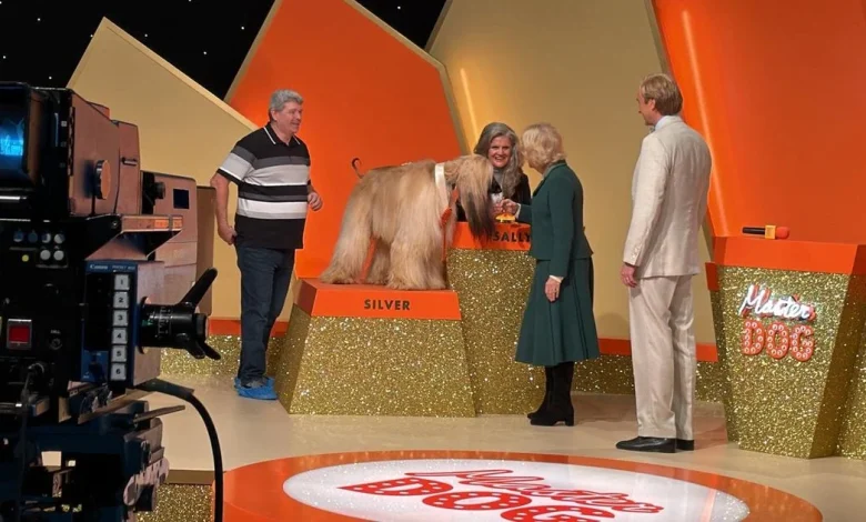 The Queen visits Bristol set of hit Disney+ show Rivals during filming