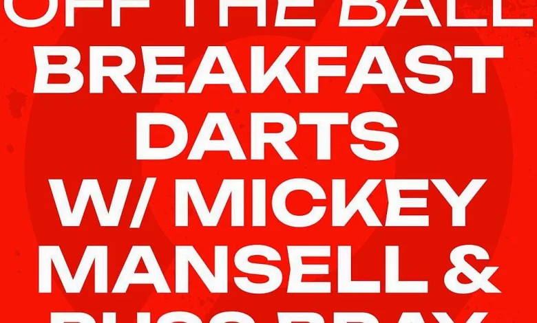 The World Darts Championship is back!! | Darts Pro Mickey Mansell & Former Voice of Darts Russ Bray | OFF THE BALL