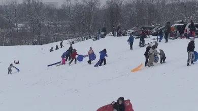 The first of two snowstorms hits overnight