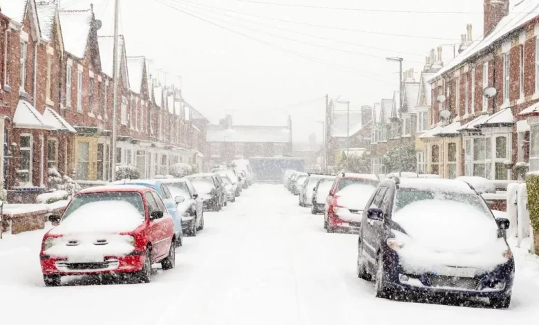 The nine places set for White Christmas as weather maps predict December 25 snow