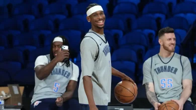 Thunder’s Shai Gilgeous-Alexander reacts to viral Sam Presti sonogram joke