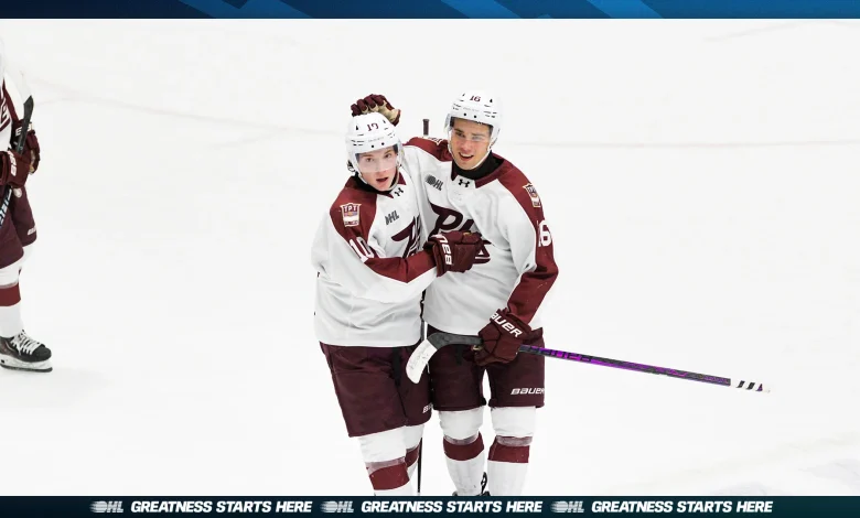 Thursday Highlights: Petes snap Flint’s 12-game point streak