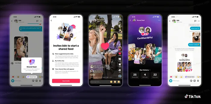 TikTok Launches Shared Feed Options to Enhance Connection