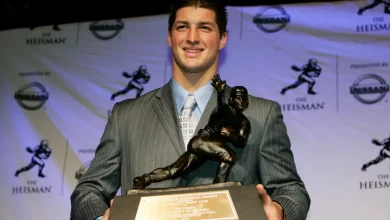 Tim Tebow reflects on the pressures of the Heisman Trophy ceremony